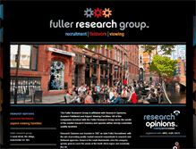 Tablet Screenshot of fullerresearchgroup.com